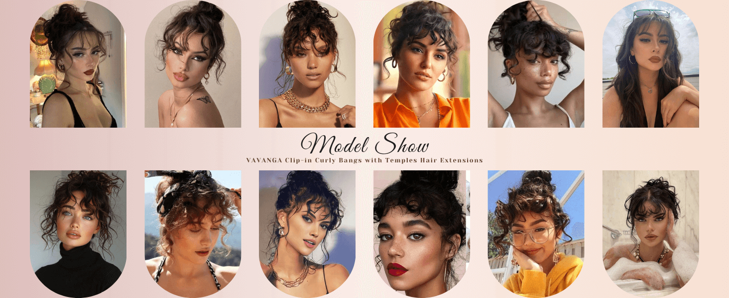 Curly-Bang-with-Temples-LH43-DarkBrown-modelshow